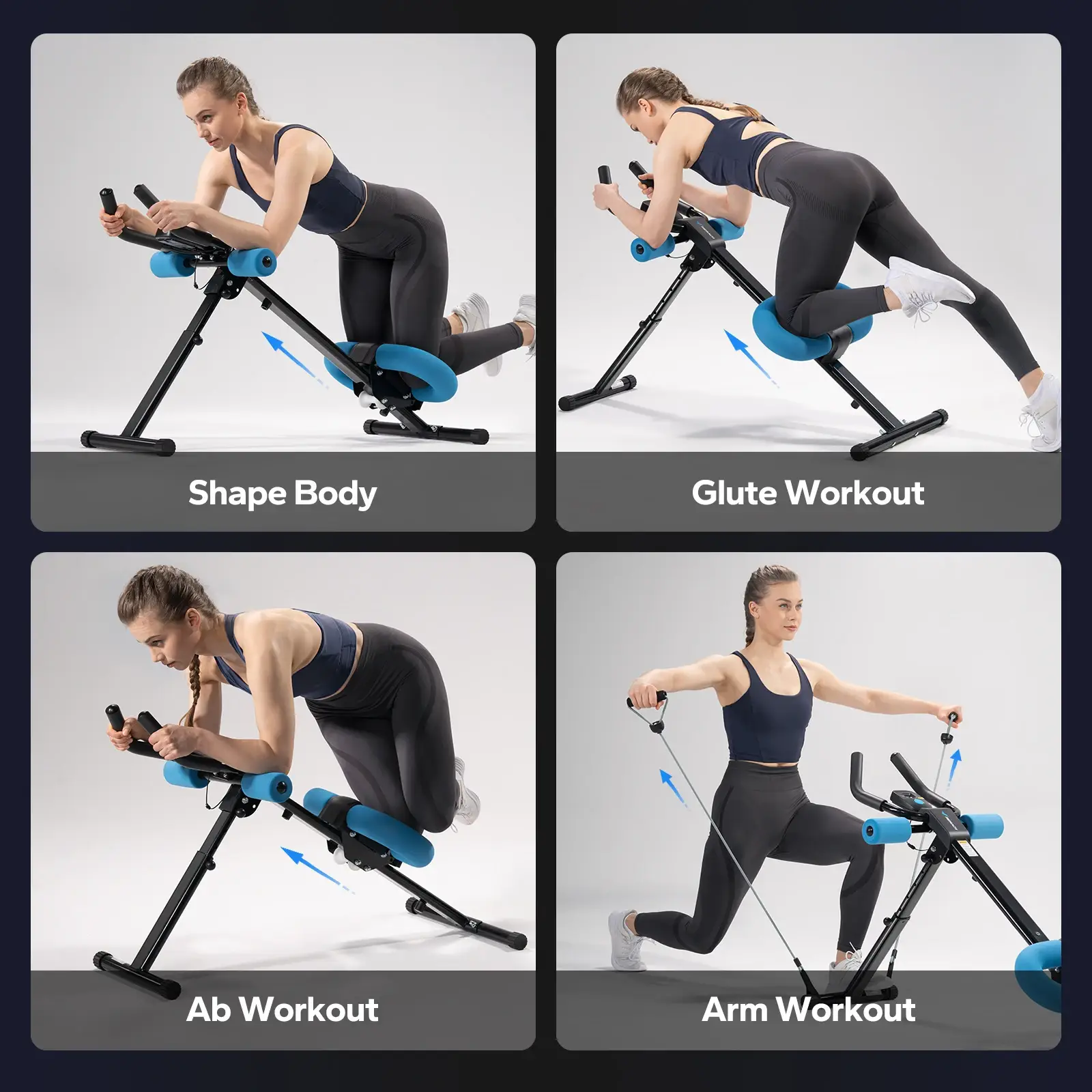 Ab Machine Adjustable Trainer Workout - Image 3