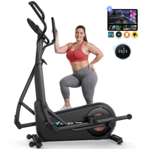MERACH Elliptical Exercise Machine with 18.5IN Stride