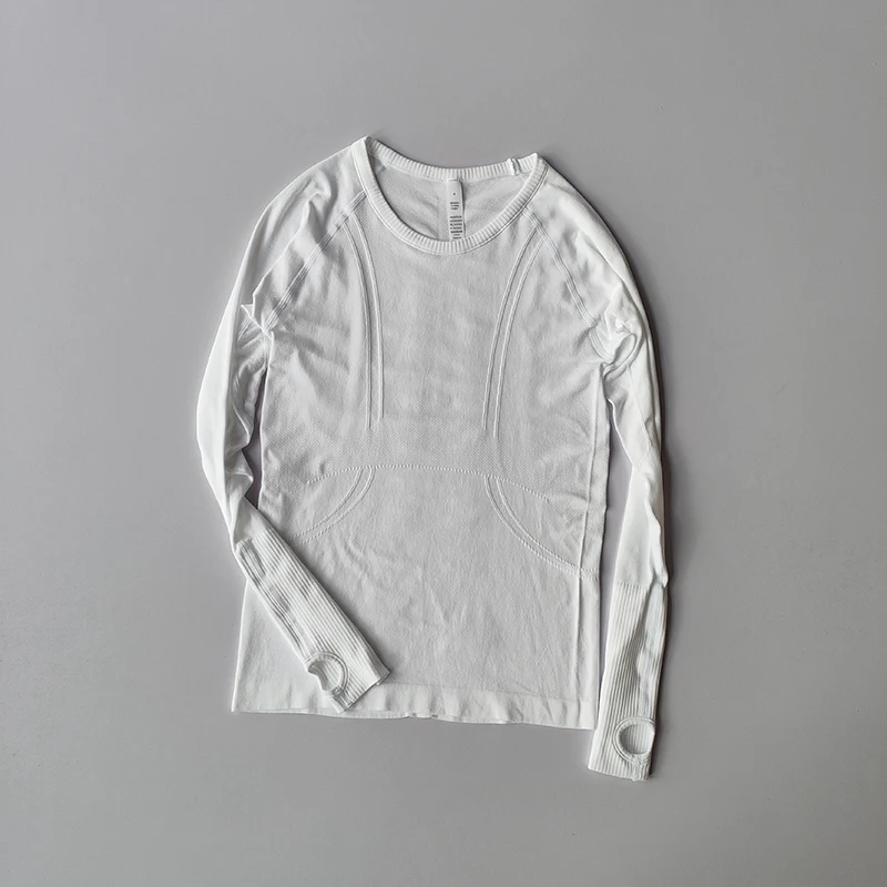 Yoga Clothes for Women, Sports Tops, Round Neck - Image 5