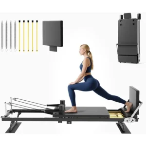 91" Foldable Pilates Reformer Machine