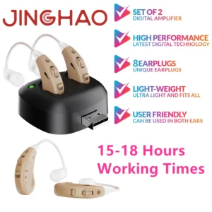 Rechargeable Hearing Aids BTE Ear Hearing Aids