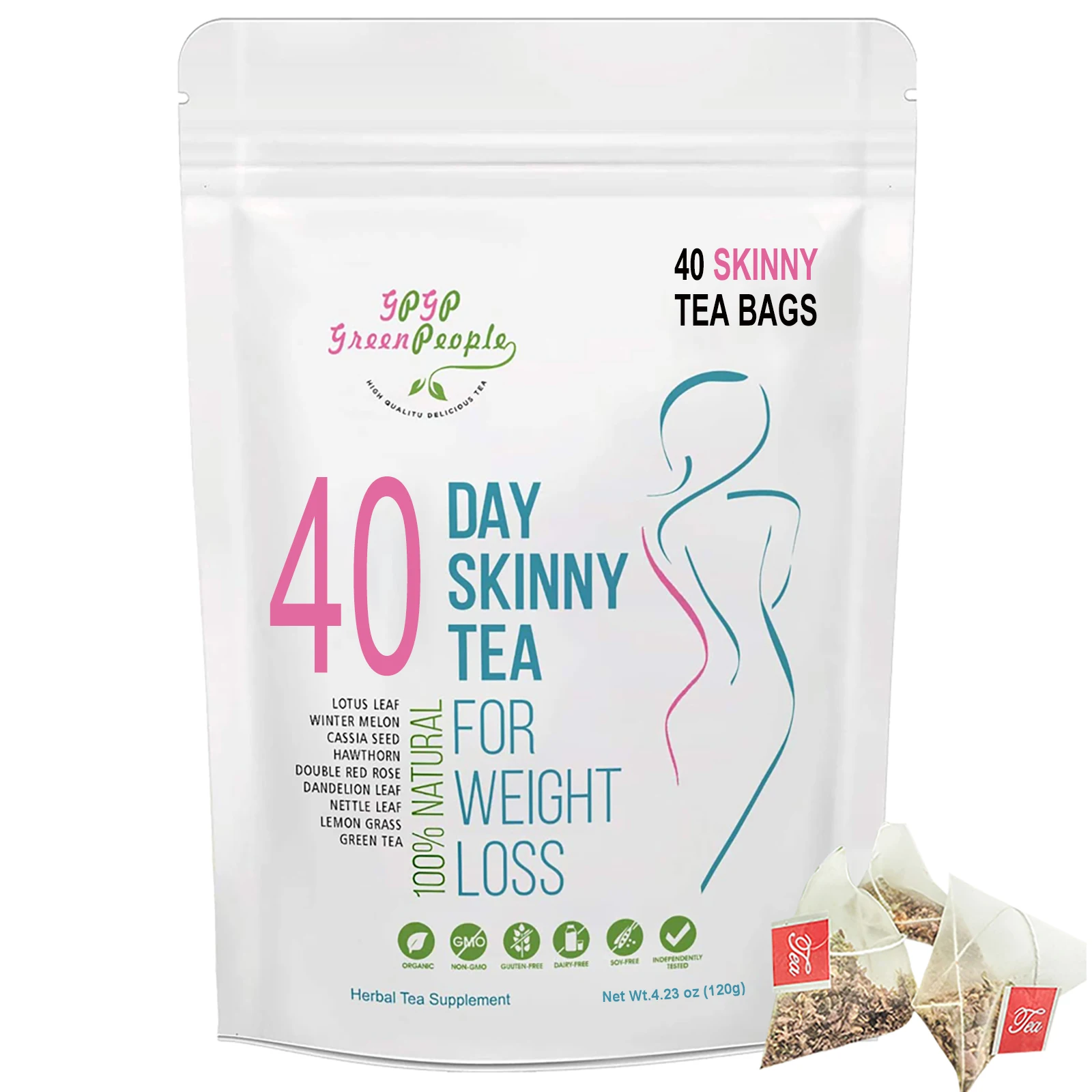 Natural 40-Day Skinny Detox Weight Loss Supplement - Image 5
