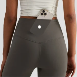 Back Waist Pocket High Waist Yoga Legging Women