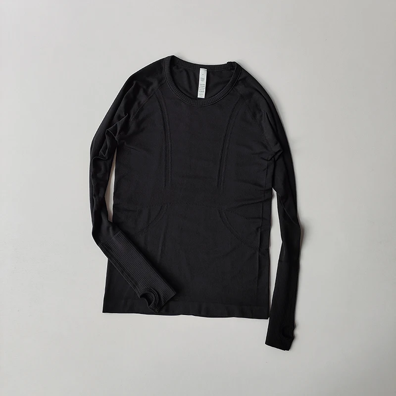 Yoga Clothes for Women, Sports Tops, Round Neck - Image 3