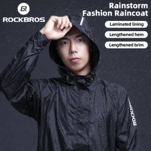Cycling Raincoat Outdoor Rain Jacket, Men, Breathable