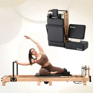 PAETA 92" Wooden Pilates Reformer Machine with Springs